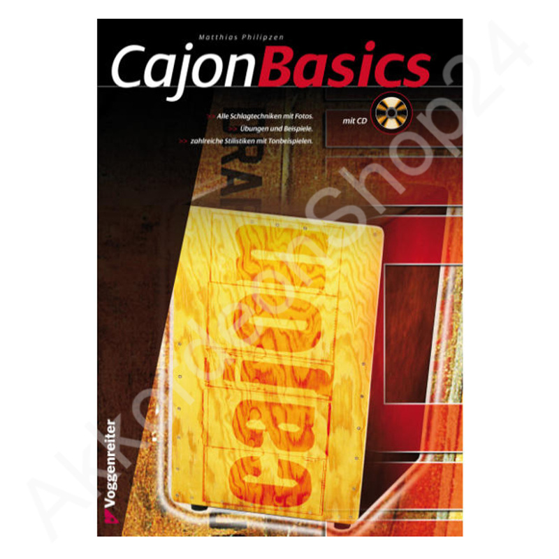 Buch Cajon Basics mit CD