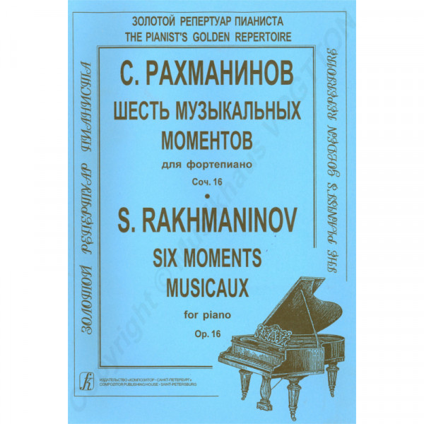 Sergej Rachmaninov Sechs musikalische Momente für Klavier op. 16