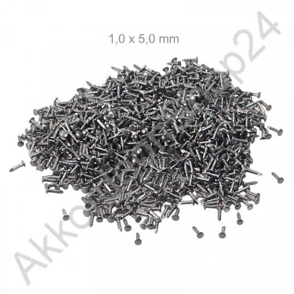 50g. 1,0 x 5,0mm nails