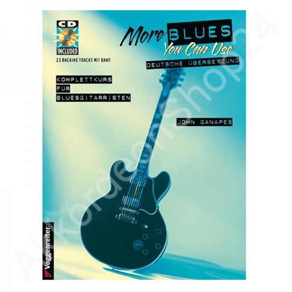 John Ganapes - More blues you can use (with CD)