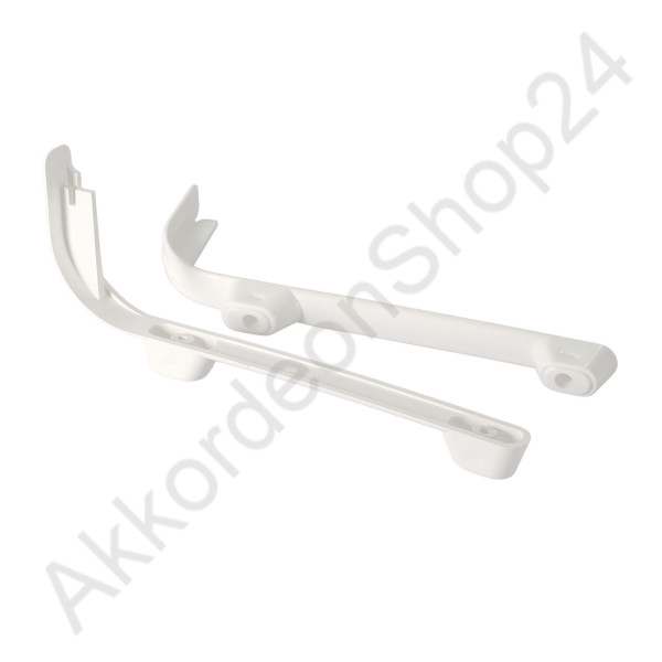 Bassfußleiste Weltmeister Kunststoff weiß