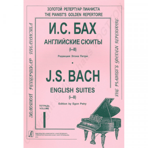 Johann Sebastian Bach Englische Suiten I-III