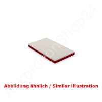 Ventilklappenbelag 32x15x3mm Sekundklappen-Zuschnitte