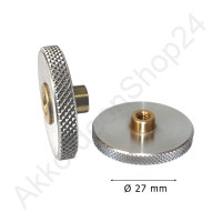 Feinverstellungsrad 27x4,5mm, Aluminium