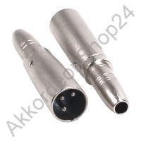 Adapter XLR(M)/Klinke(F) stereo