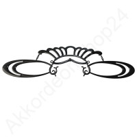 Zierleiste für Cantora / Supita II schwarz