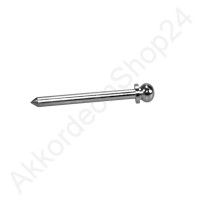 2,0x26mm Bellows pin rounded head - nickel
