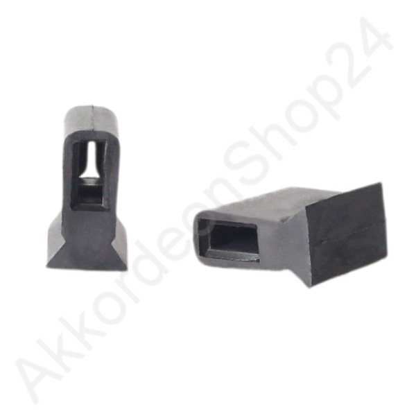 10Stk. 12x7x12,5mm, Loch 6mm, Aufhängung für Ventilklappen