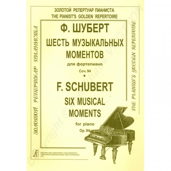 Franz Schubert Sechs musikalische Momente