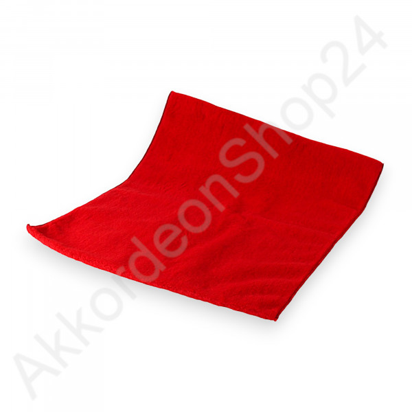 640x520mm Vorhang für Akkordeonkoffer, rot