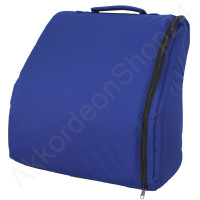 96 Bass Akkordeon Tasche 490x440x220 mm blau