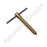 Spindle 32x30 mm, 3/16 inch thread, brass