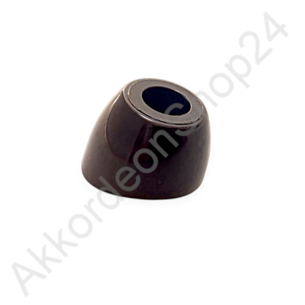 Ø20x15mm accordion feet, plastic brown