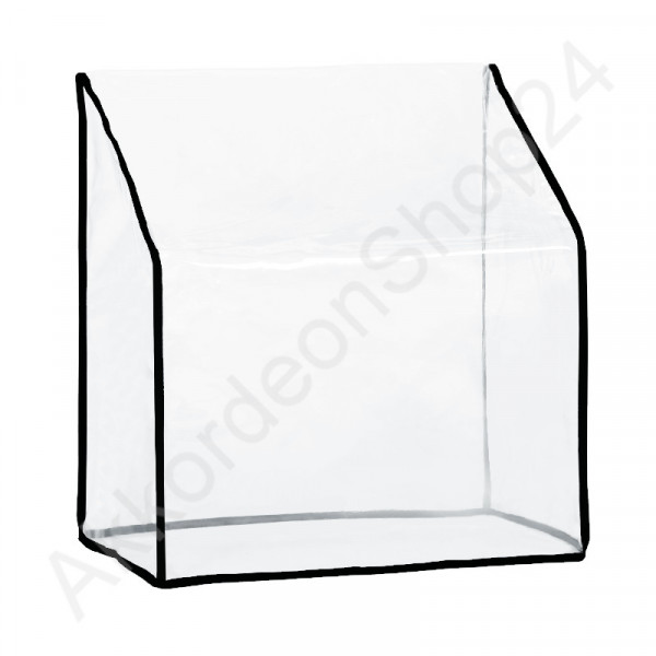 96 accordion dust Cover 480x420x230 mm, transparent