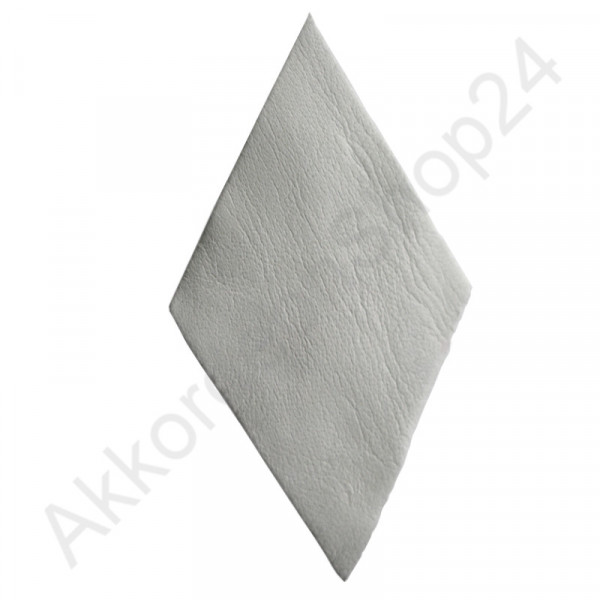 10Stk. Akkordeon Balg Lederecken 94x48mm chrom