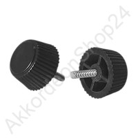 Ø20x12mm M4 Bassfuß mit angegossener Schraube