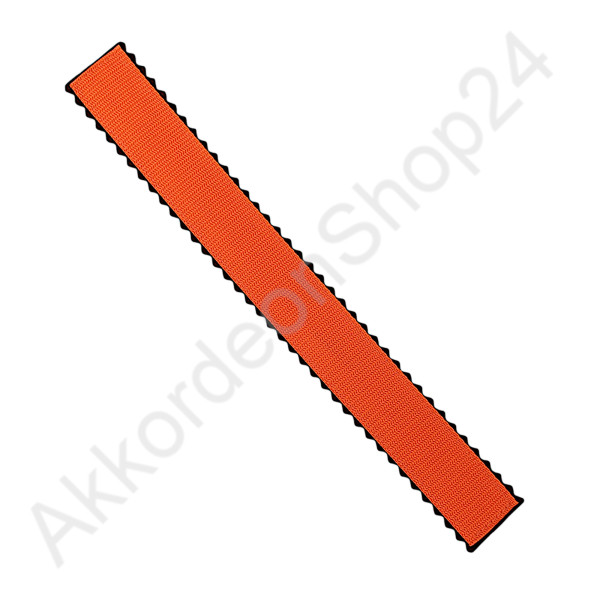 375x40mm bass strip, orange-brown