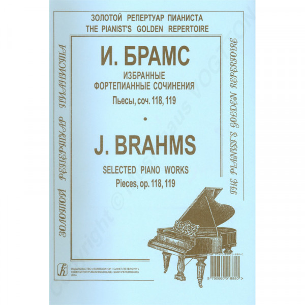Johannes Brahms ausgewählte Werke op. 118, 119 für Klavier