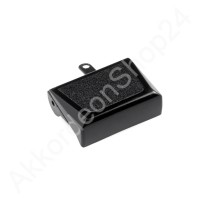 Bassregisterdrücker (klein) - rau - schwarz