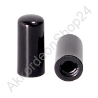 Bassknopf 7,5x16mm Weltmeister, schwarz