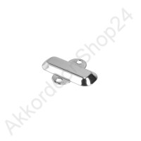 26,5x19mm cover for keyboard-axis nickel-plated