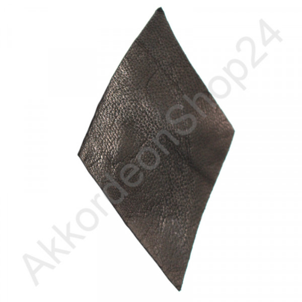 10Stk. Akkordeon Balg Lederecken 80x47mm schwarz