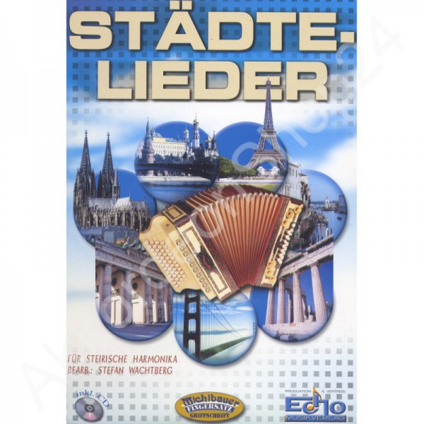 Städte-Lieder für Steirische Harmonika