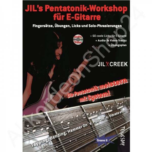 Jil's Pentatonik-Workshop für E-Gitarre (CD+ (Audio/Video))