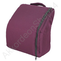 48-60 Bass Akkordeon Tasche 380x380x190 mm bordeaux