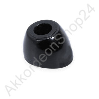 Ø20x15mm Bassfuß Kunststoff schwarz
