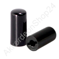 Weltmeister Bass button 7,3x14,5mm- black