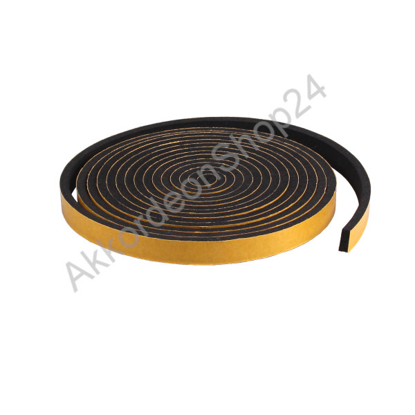 Dichtband Dichtungsband einseitig selbstklebend 10x4mm 3m Rolle