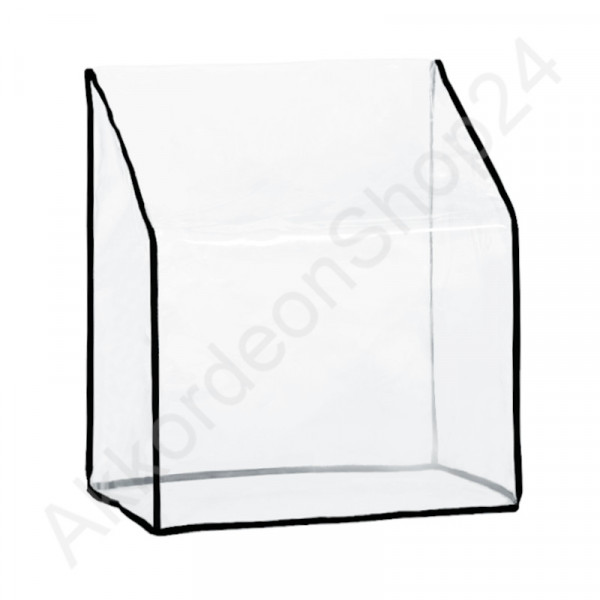 72 accordion dust Cover 460x420x230 mm, transparent