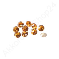 10Stk. PP31 3,8mm TOPAZ(203), Swarovski Crystal