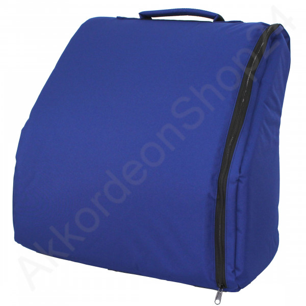 96 Bass Akkordeon Tasche 490x440x220 mm blau